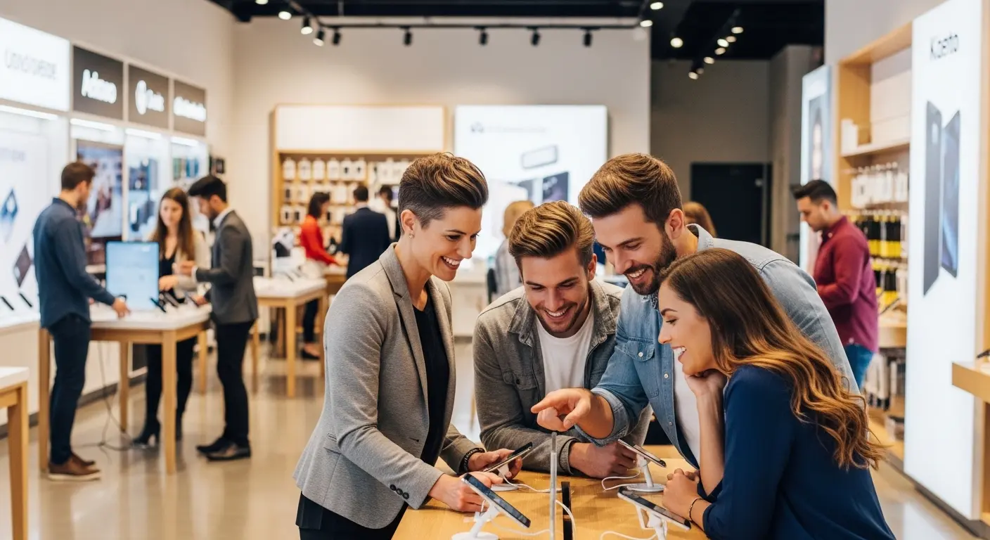 Comparativo de smartphones premium com IA e desempenho avançado